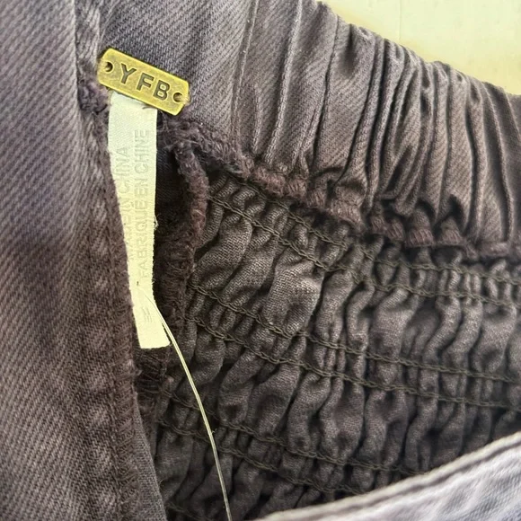 YOUNG FABULOUS & BROKE denim tube strapless midi dress - Picture 7 of 8